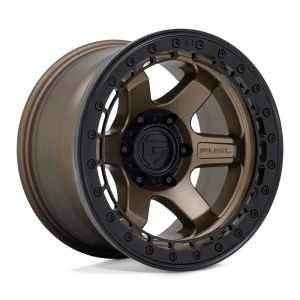Fuel – D124 BLOCK BEADLOCK – Bronze – 17″x8.5″ 0mm – All weather Wheels – D12417858947